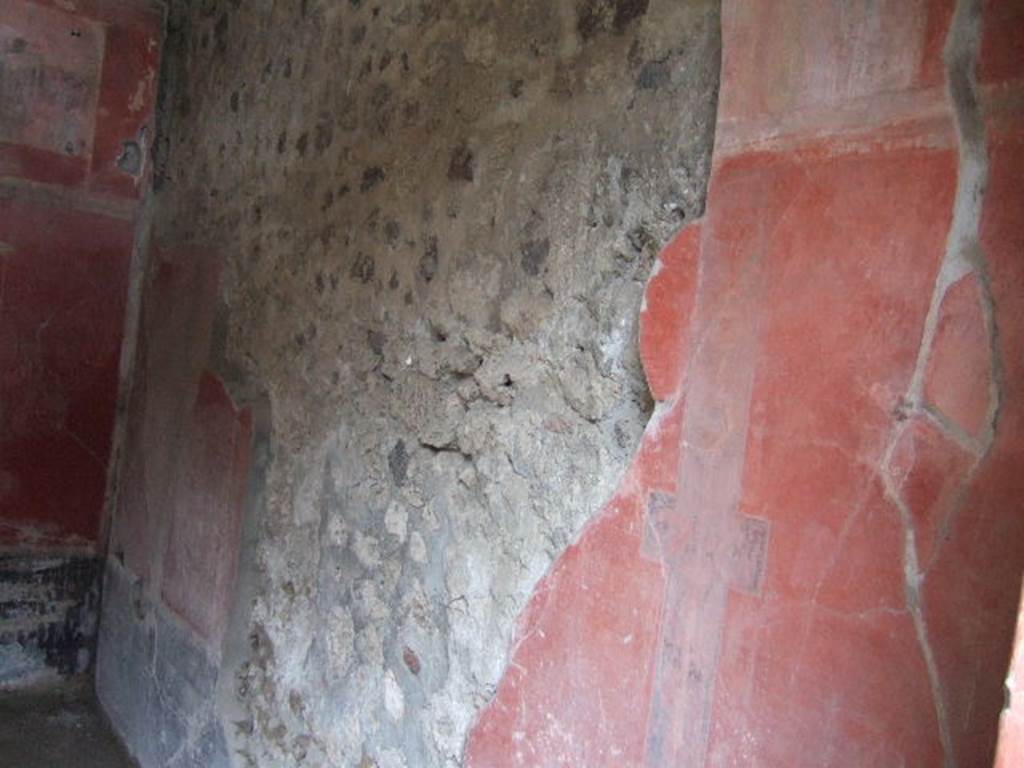 IX.9.c Pompeii. December 2005. Triclinium. North wall.