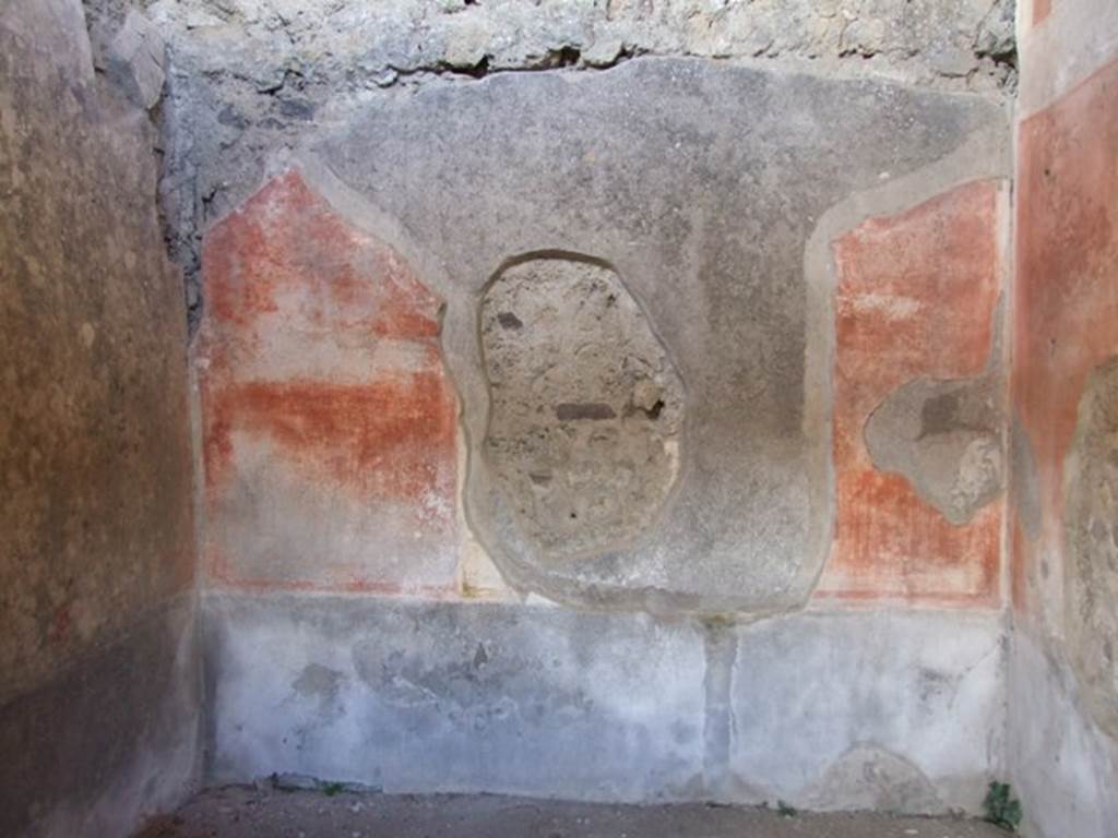 IX.9.c Pompeii. March 2009. South wall of Cubiculum.