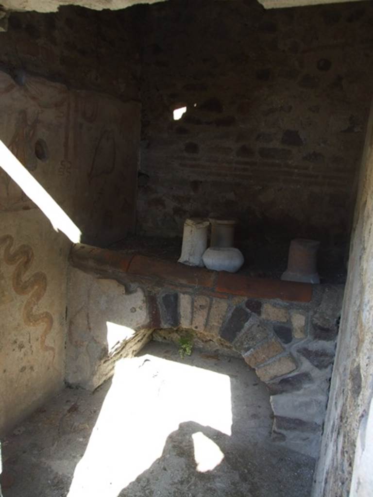 IX.9.c Pompeii. March 2009. Kitchen hearth.