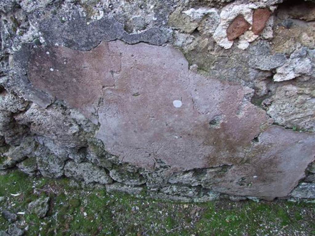 IX.9.d Pompeii. March 2009. Room i, south wall of latrine.