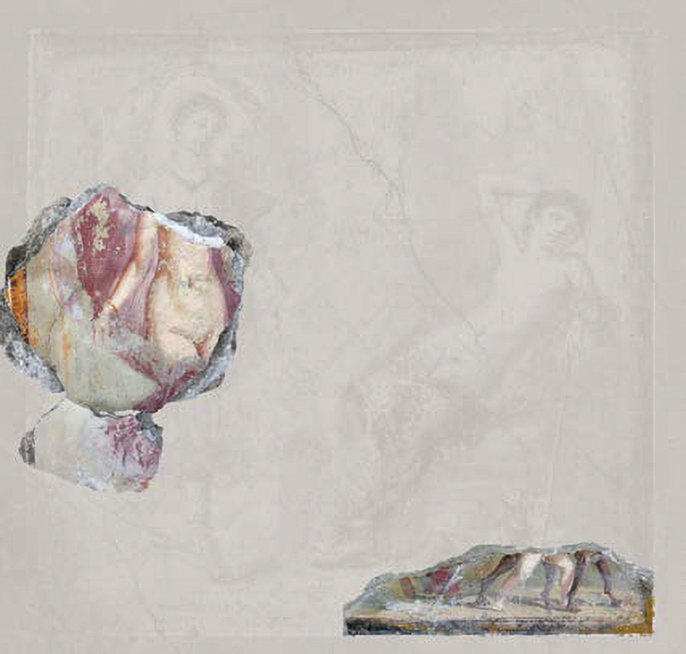 IX.10.1 Pompeii. September 2023. Tablinum 14. West wall.
Remains of a reconstructed painting of “Selene and Endymion”.
IX.10.1 Pompei. Settembre 2023. Tablino 14. Parete ovest. Resta di un quadro ricostruito con “Selene ed Endimione”.
See PAP e-journal 3, 25.03.2024, p. 5-6, fig. 13. Download: PAP E-Journal 03 25.03.2024
Photograph © Parco Archeologico di Pompei.

