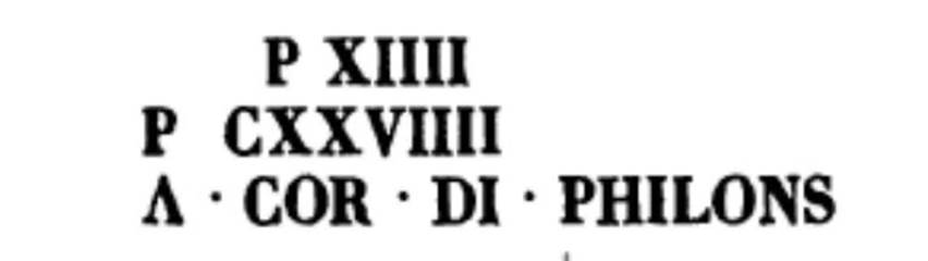 PAH,1,1, p.253, 23rd March 1771 and addendum p.120: (see No. 7 below, on the plan by La Vega).
We have been continuing the excavation in the dwelling outside of the Gate of the city, and have found:
6 water-jars/pitchers with two handles, one with inscription in black letters on the neck –
