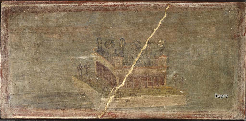 HGW24 Pompeii. Architectural landscape.
DAIR Repro_609618. Photo © Deutsches Archäologisches Institut, Abteilung Rom, Arkiv.
Now in Naples Archaeological Museum. Inventory number 9434.