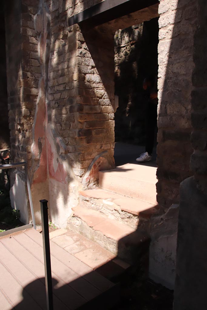 HGW24 Pompeii. May 2024.
Steps leading from north end of the east portico. Photo courtesy of Klaus Heese.