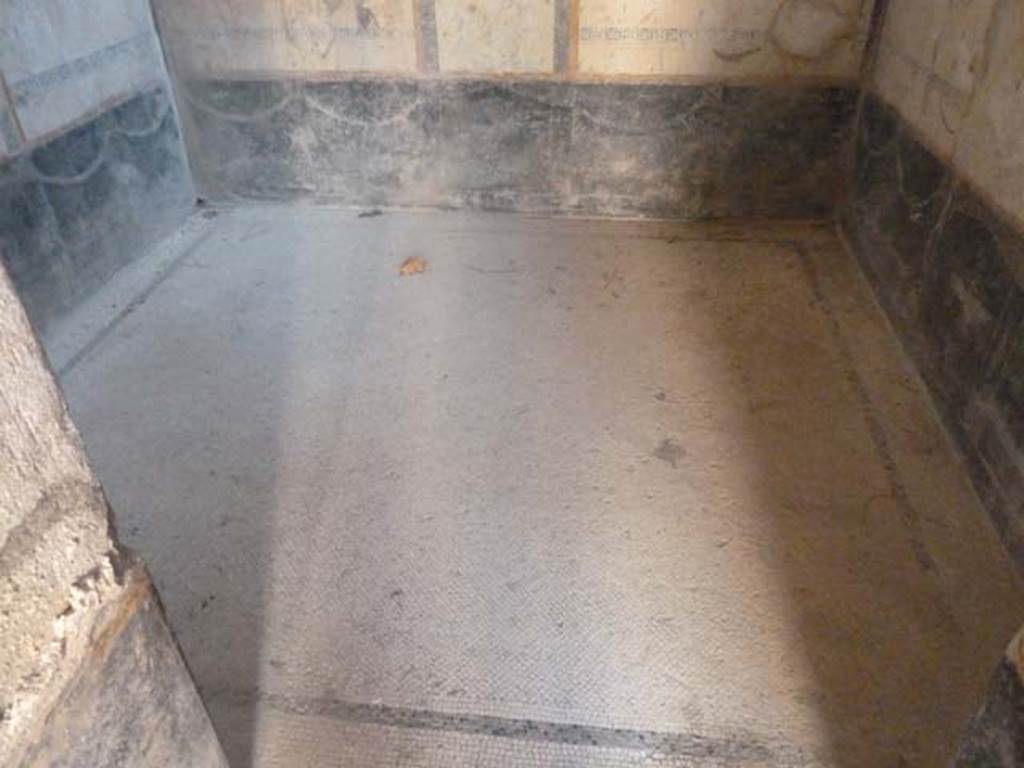 Villa San Marco, Stabiae, September 2015. Room 61, mosaic floor.