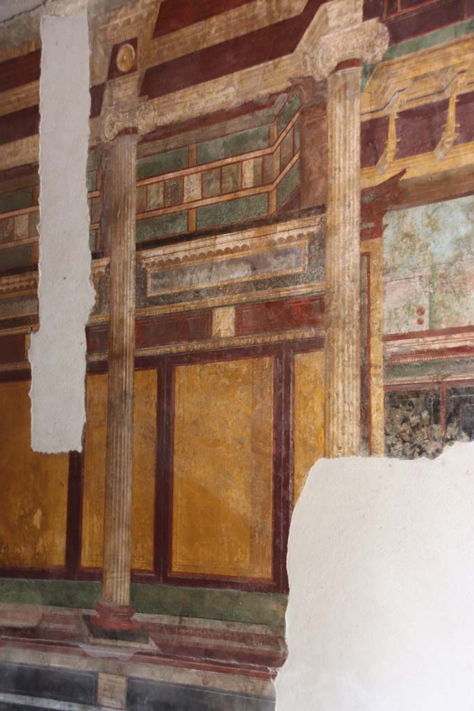 Villa of Mysteries, Pompeii. September 2021.
Room 6, east wall near north-east corner. Photo courtesy of Klaus Heese.
