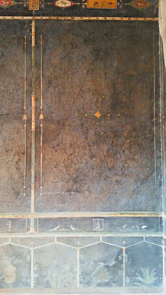 Villa of Mysteries, Pompeii. c.2015-2017.
Room 2, north wall at east end. Photo courtesy of Giuseppe Ciaramella.