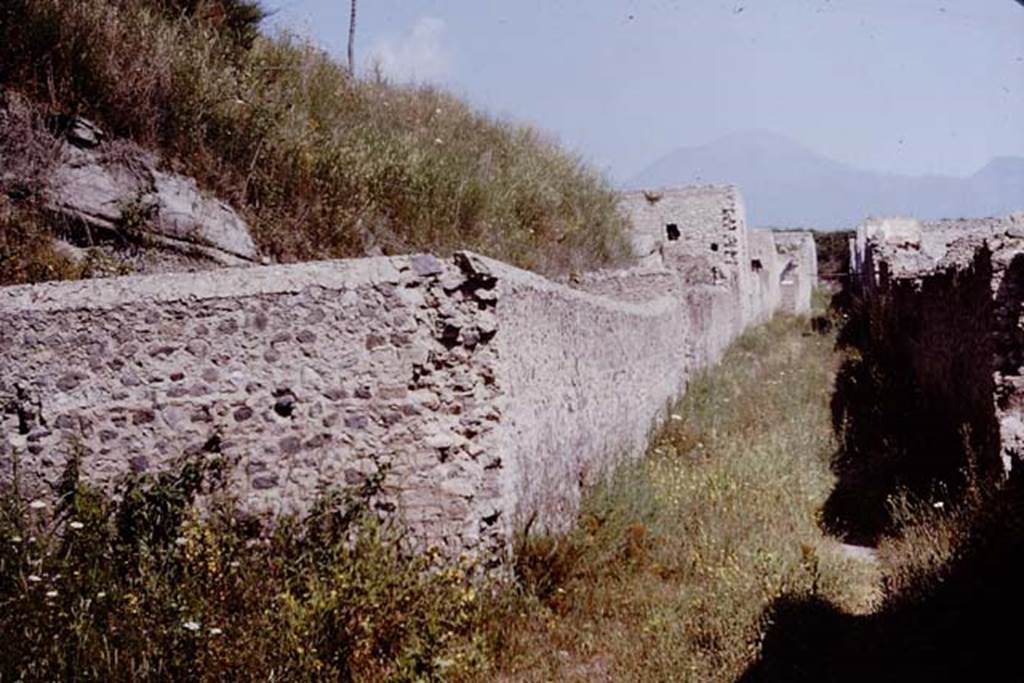 Unnamed vicolo between south end of I.17 and I.16. Pompeii. 1964. Looking north. Photo by Stanley A. Jashemski.
Source: The Wilhelmina and Stanley A. Jashemski archive in the University of Maryland Library, Special Collections (See collection page) and made available under the Creative Commons Attribution-Non Commercial License v.4. See Licence and use details.
J64f1897