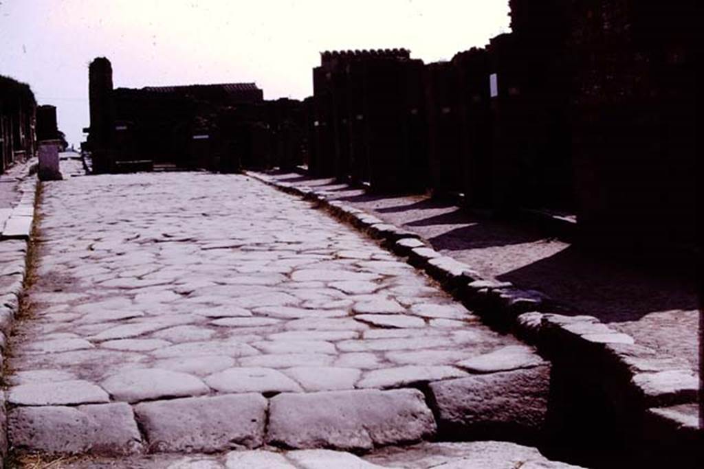 Via dell’Abbondanza, Pompeii. 1975. Looking east. Photo by Stanley A. Jashemski.
Source: The Wilhelmina and Stanley A. Jashemski archive in the University of Maryland Library, Special Collections (See collection page) and made available under the Creative Commons Attribution-Non Commercial License v.4. See Licence and use details. J75f0375