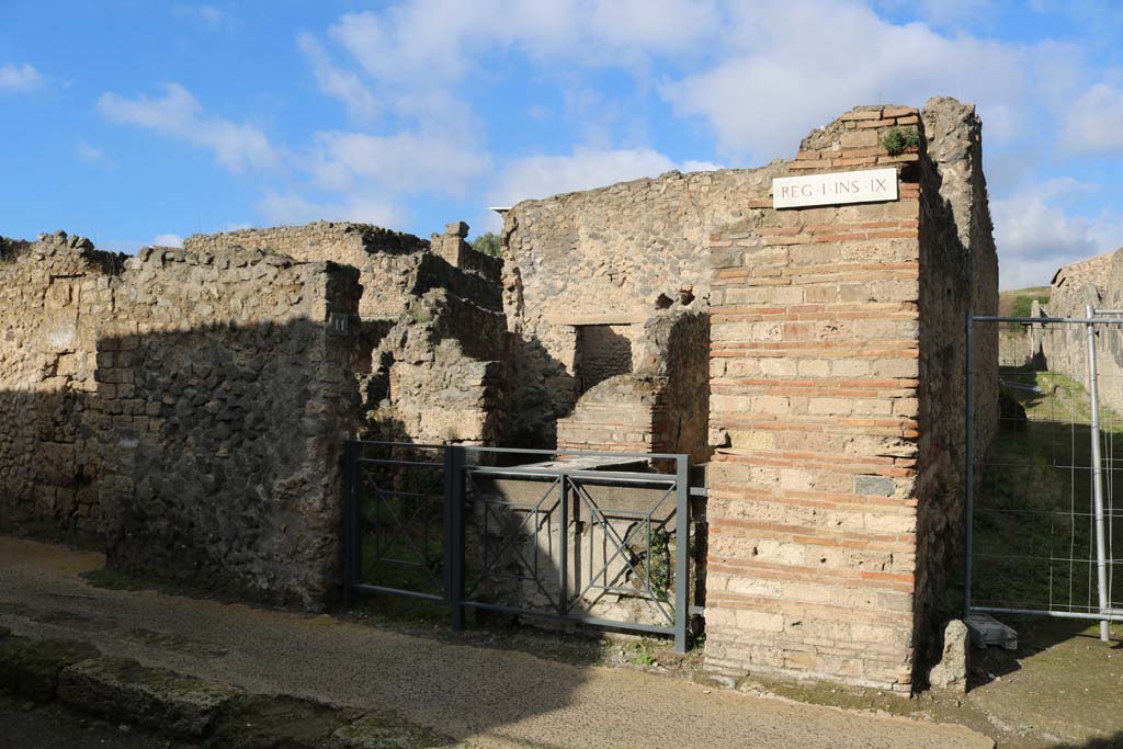 Via di Castricio, Pompeii.