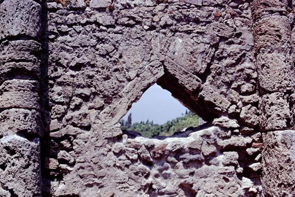 Vicolo dei Soprastanti, north side, Pompeii, 1973. Looking north. Photo by Stanley A. Jashemski.
Source: The Wilhelmina and Stanley A. Jashemski archive in the University of Maryland Library, Special Collections (See collection page) and made available under the Creative Commons Attribution-Non Commercial License v.4. See Licence and use details. J73f0196