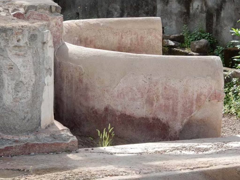 Tempio dionisiaco in località Sant’Abbondio di Pompei. May 2018. Bench D.
Photo courtesy of Buzz Ferebee.