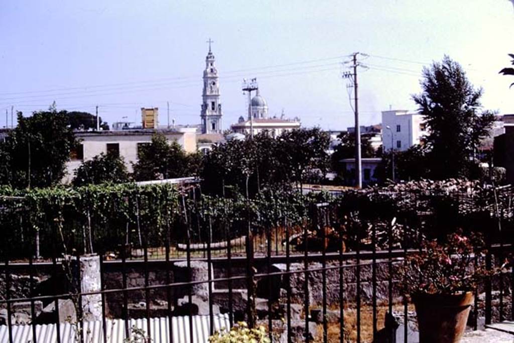 Tempio dionisiaco in località Sant’Abbondio di Pompei. 1973. Looking north. Photo by Stanley A. Jashemski.
Source: The Wilhelmina and Stanley A. Jashemski archive in the University of Maryland Library, Special Collections (See collection page) and made available under the Creative Commons Attribution-Non Commercial License v.4. See Licence and use details.
J73f0348