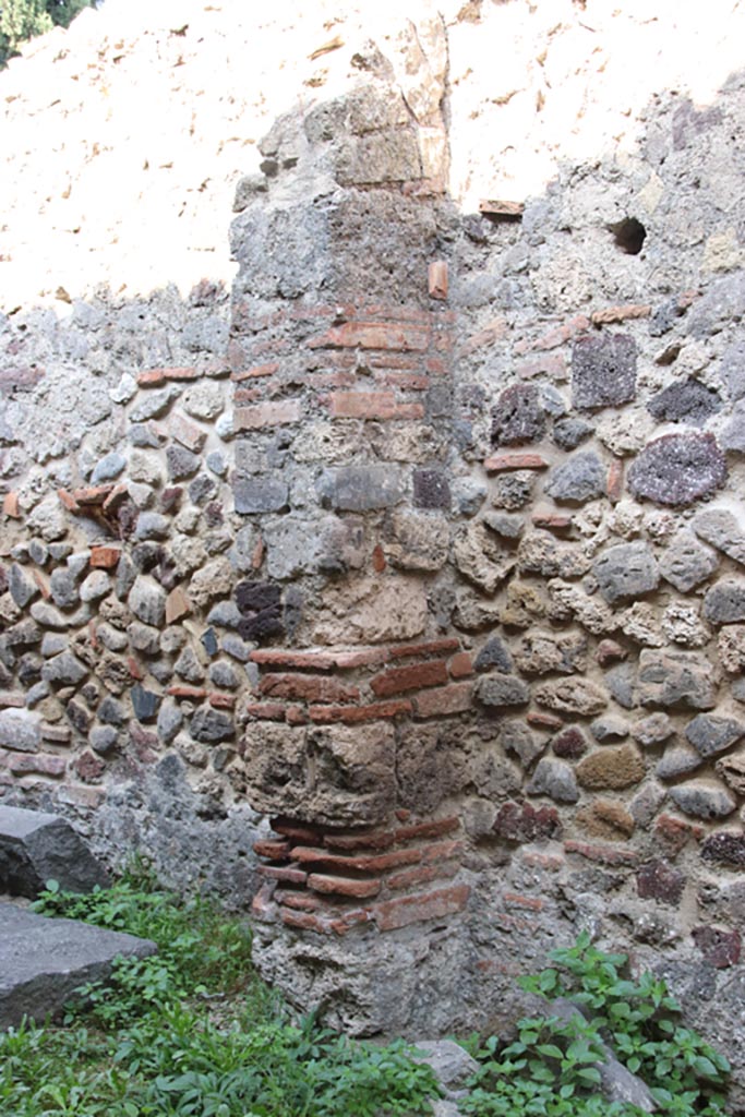 HGW25 Pompeii. Part of Villa of Diomedes. October 2023.
Detail from north wall. Photo courtesy of Klaus Heese.
(Fontaine – room 7,1).