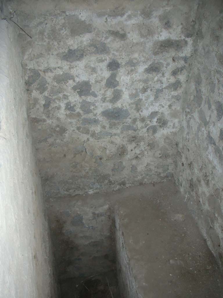 Tower II, Pompeii. May 2010.
Looking west through rectangular opening in north wall. Photo courtesy of Ivo van der Graaff.