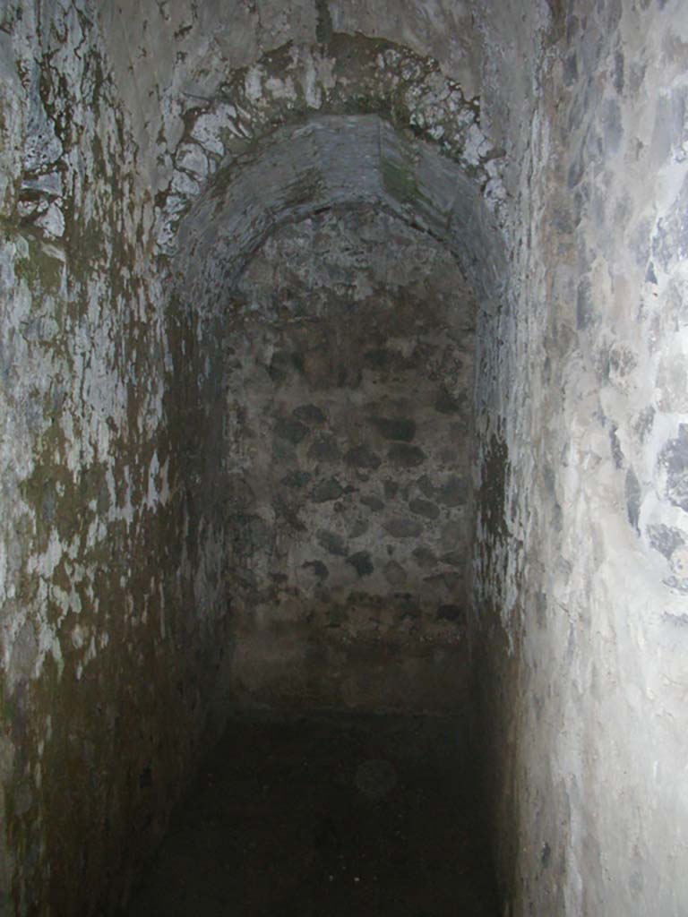 Tower II, Pompeii. May 2010.
Looking east through rectangular opening in north wall. Photo courtesy of Ivo van der Graaff.