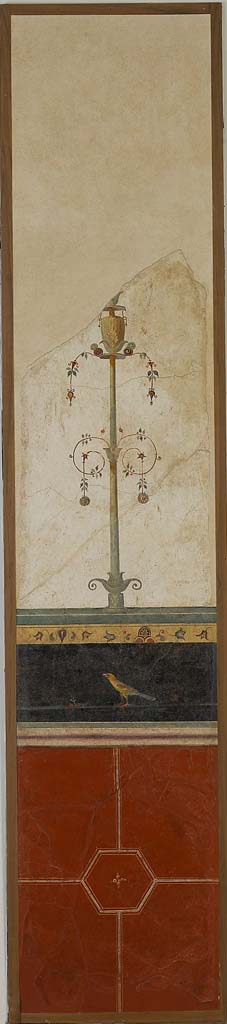 Villa of Agrippa Postumus, Boscotrecase. Room 20, The white room.
Panel from west wall.
© Metropolitan Museum. Rogers Fund. Inventory number 20.192.15.