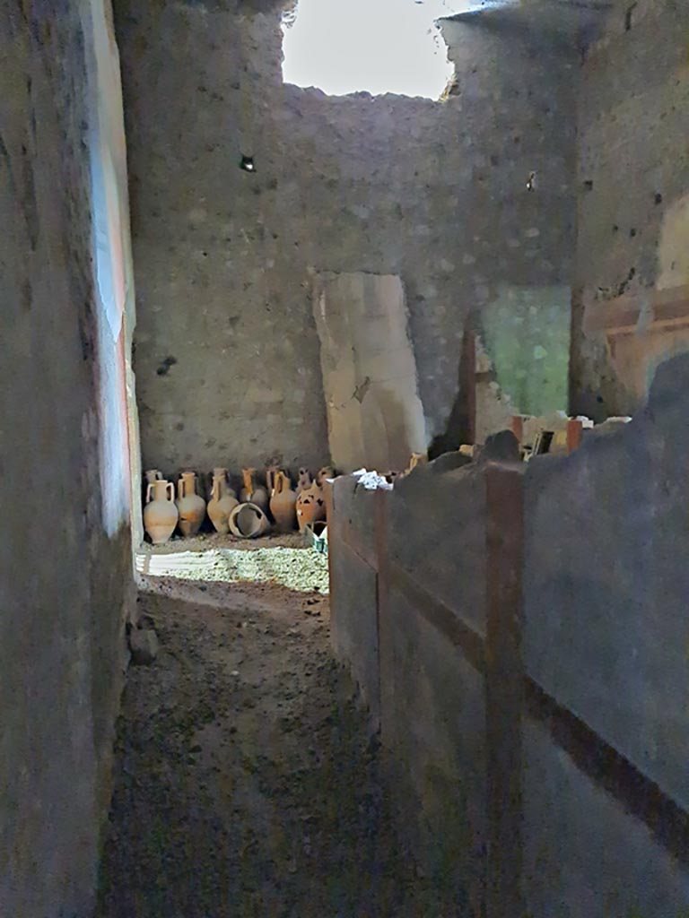 Oplontis Villa of Poppea, October 2023.
Room 22, looking south through doorway. Photo courtesy of Giuseppe Ciaramella.
