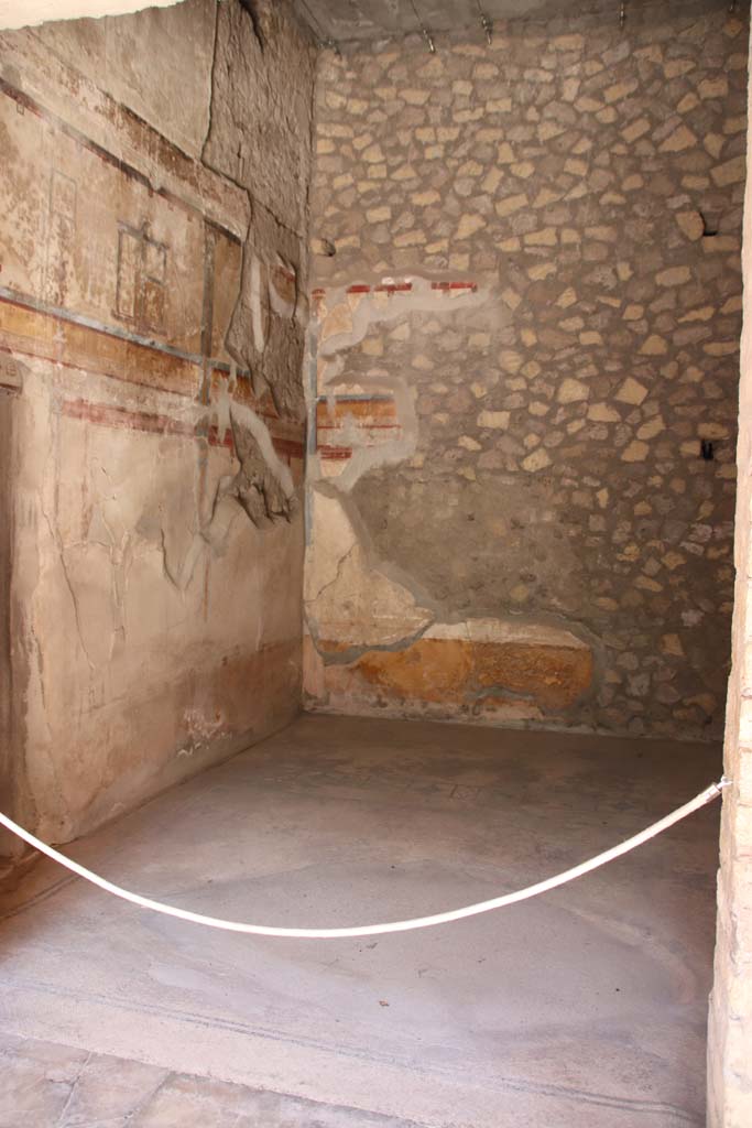 Oplontis Villa of Poppea, September 2021.
Room 25, looking towards north-west corner. Photo courtesy of Klaus Heese.