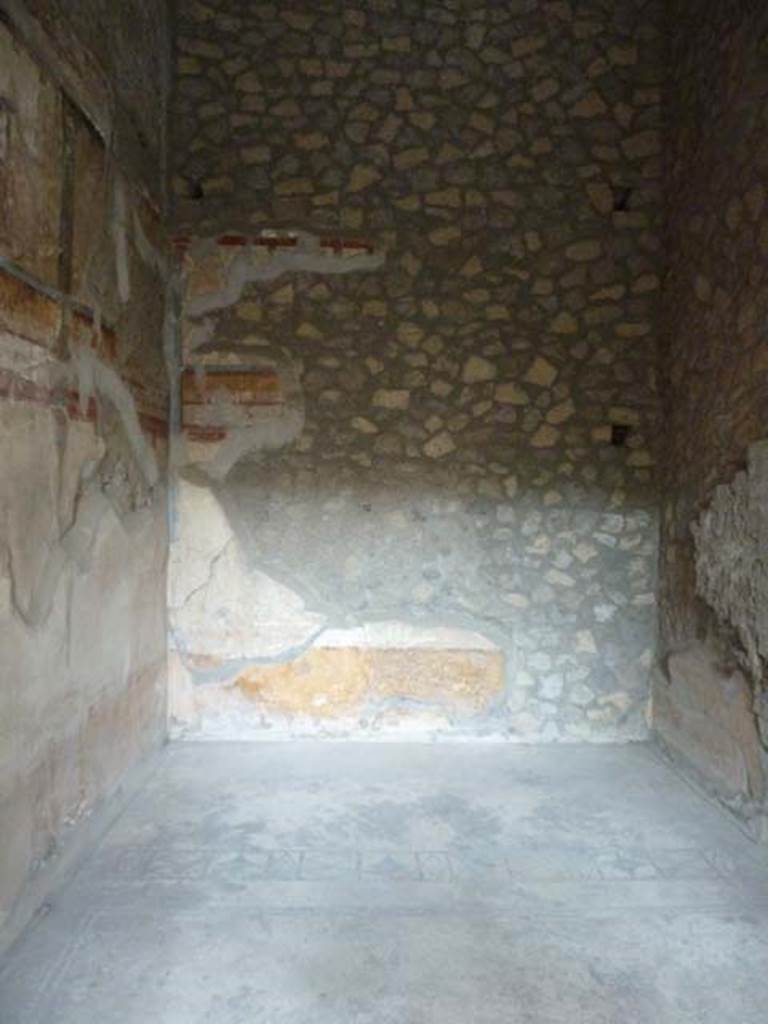 Oplontis, September 2015. Room 25, north wall.