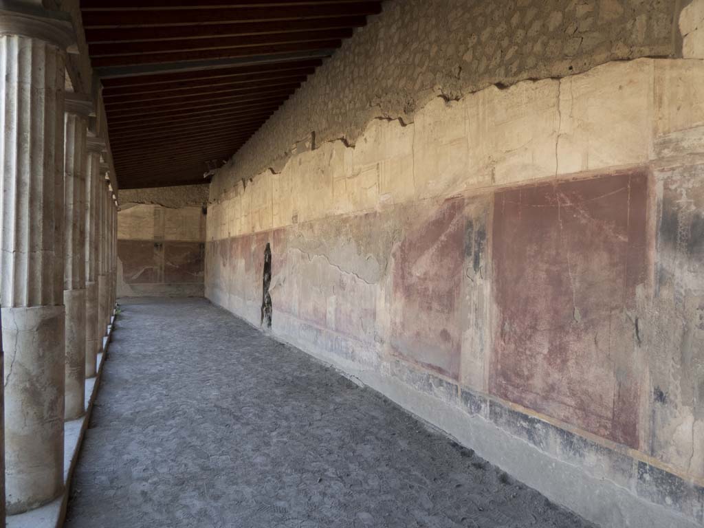 Oplontis Villa of Poppea, September 2017. Portico 40, looking north along east portico.
Foto Annette Haug, ERC Grant 681269 DÉCOR.