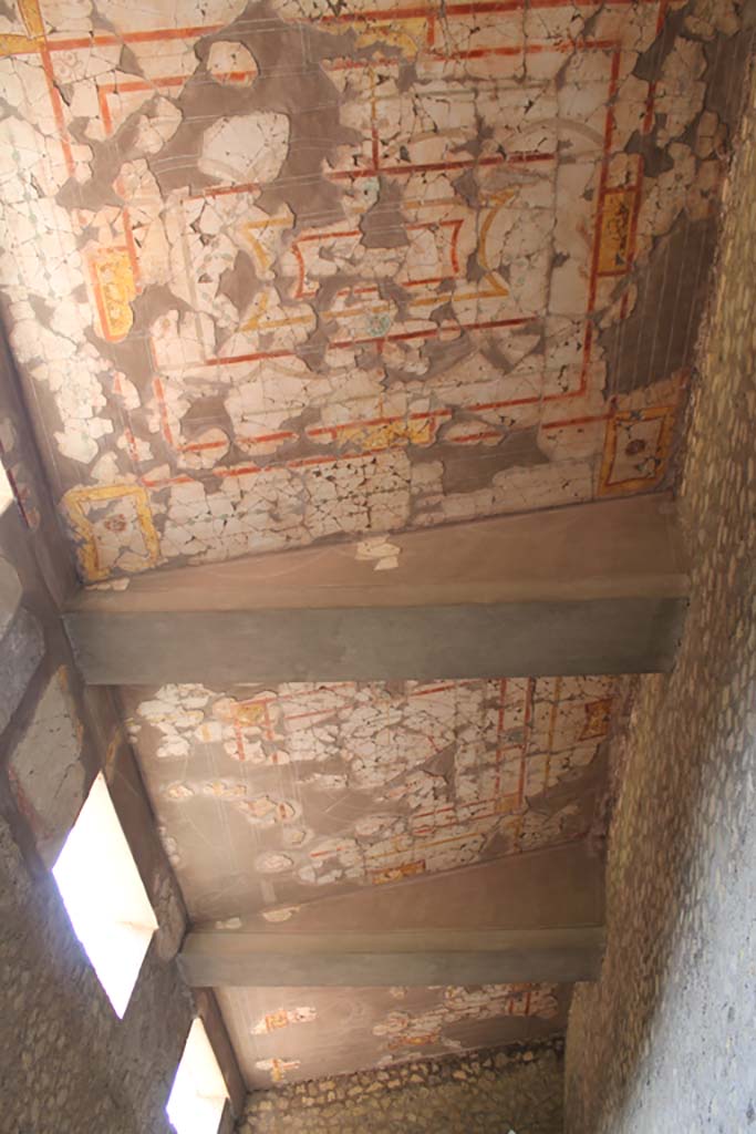 Oplontis Villa of Poppea, March 2014. Corridor 46, looking west along ceiling.
Foto Annette Haug, ERC Grant 681269 DÉCOR.