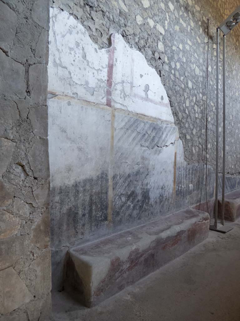 Oplontis Villa of Poppea, September 2017. Corridor 46, detail from north wall at west end.
Foto Annette Haug, ERC Grant 681269 DÉCOR