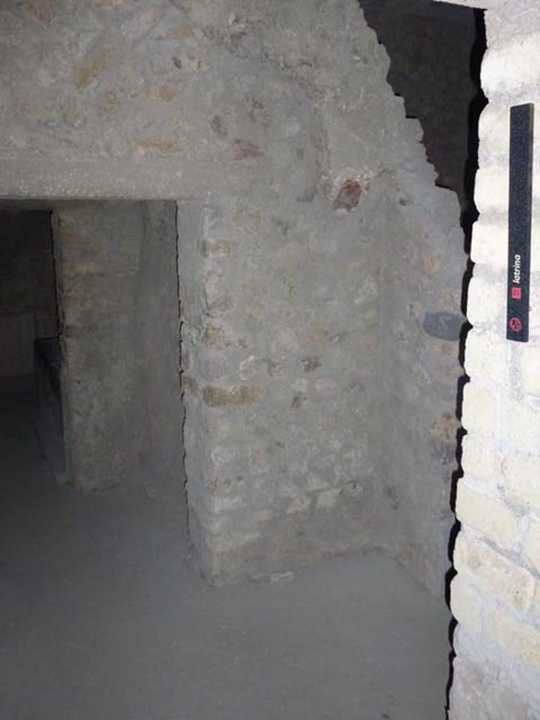 Oplontis Villa of Poppea, September 2011. Room 50 with doorway to room 49 on right.
Photo courtesy of Michael Binns.