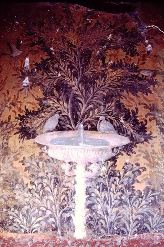 Oplontis, 1976.Room 61, south wall. Photo by Stanley A. Jashemski.
Source: The Wilhelmina and Stanley A. Jashemski archive in the University of Maryland Library, Special Collections (See collection page) and made available under the Creative Commons Attribution-Non Commercial License v.4. See Licence and use details. J76f0391