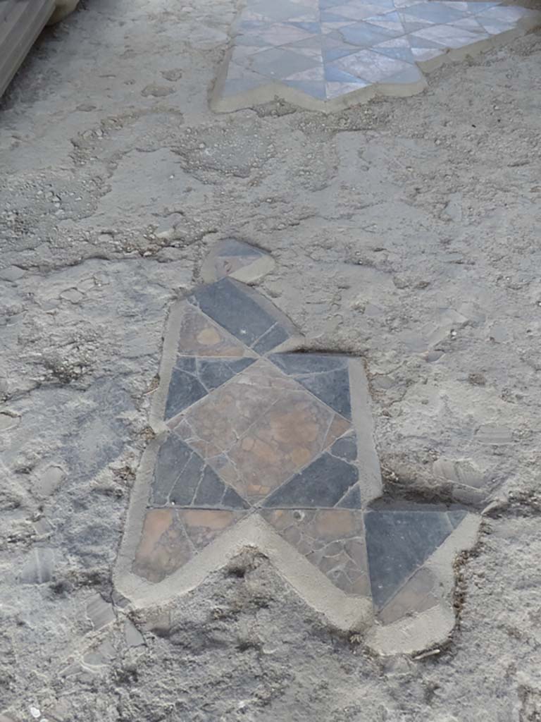 Oplontis Villa of Poppea, September 2017. Room 64, detail of flooring.
Foto Annette Haug, ERC Grant 681269 DÉCOR.