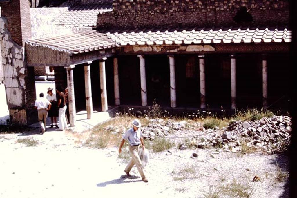 Oplontis, 1973. Looking south-east towards the Portico33. Photo by Stanley A. Jashemski.
Source: The Wilhelmina and Stanley A. Jashemski archive in the University of Maryland Library, Special Collections (See collection page) and made available under the Creative Commons Attribution-Non Commercial License v.4. See Licence and use details. J73f0381