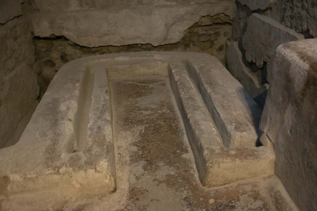 Oplontis Villa of Poppea, March 2019. Room 48, looking north across latrine.
Foto Annette Haug, ERC Grant 681269 DÉCOR.