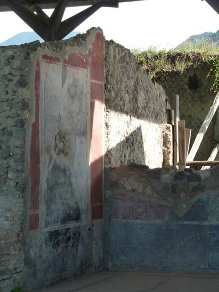 Stabiae, Secondo Complesso, September 2015. Room 21, east wall.