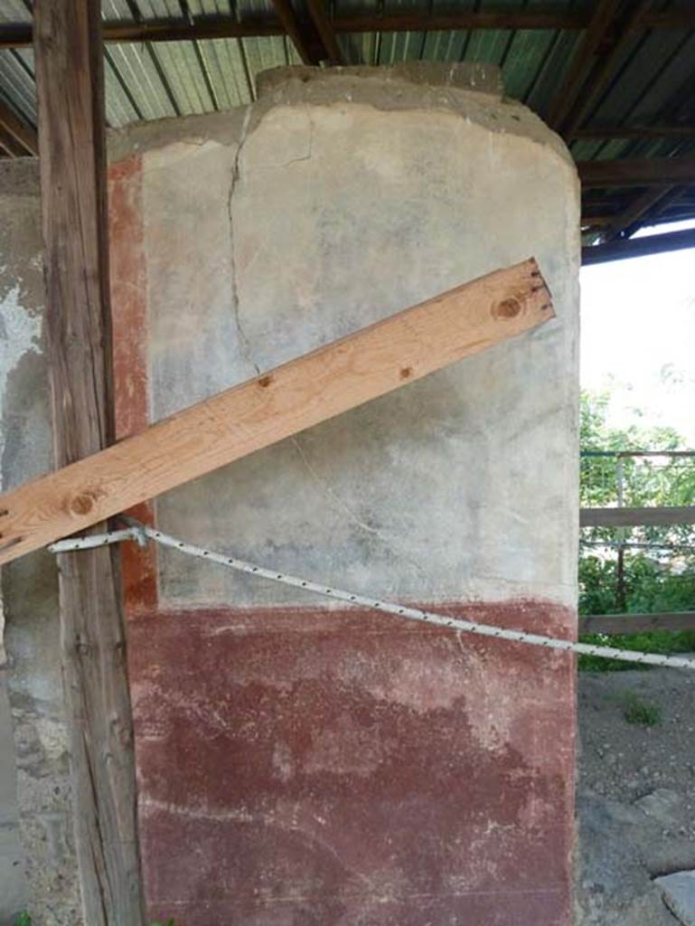 Stabiae, Secondo Complesso (Villa B), September 2015. Room 1, north wall of north portico, on west side of room 3.
