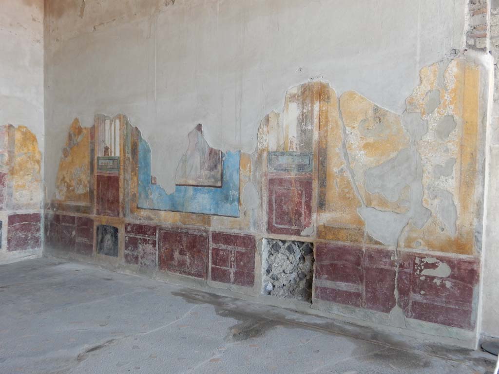 Stabiae, Villa Arianna, June 2019. Room 3, looking towards west wall. Photo courtesy of Buzz Ferebee.