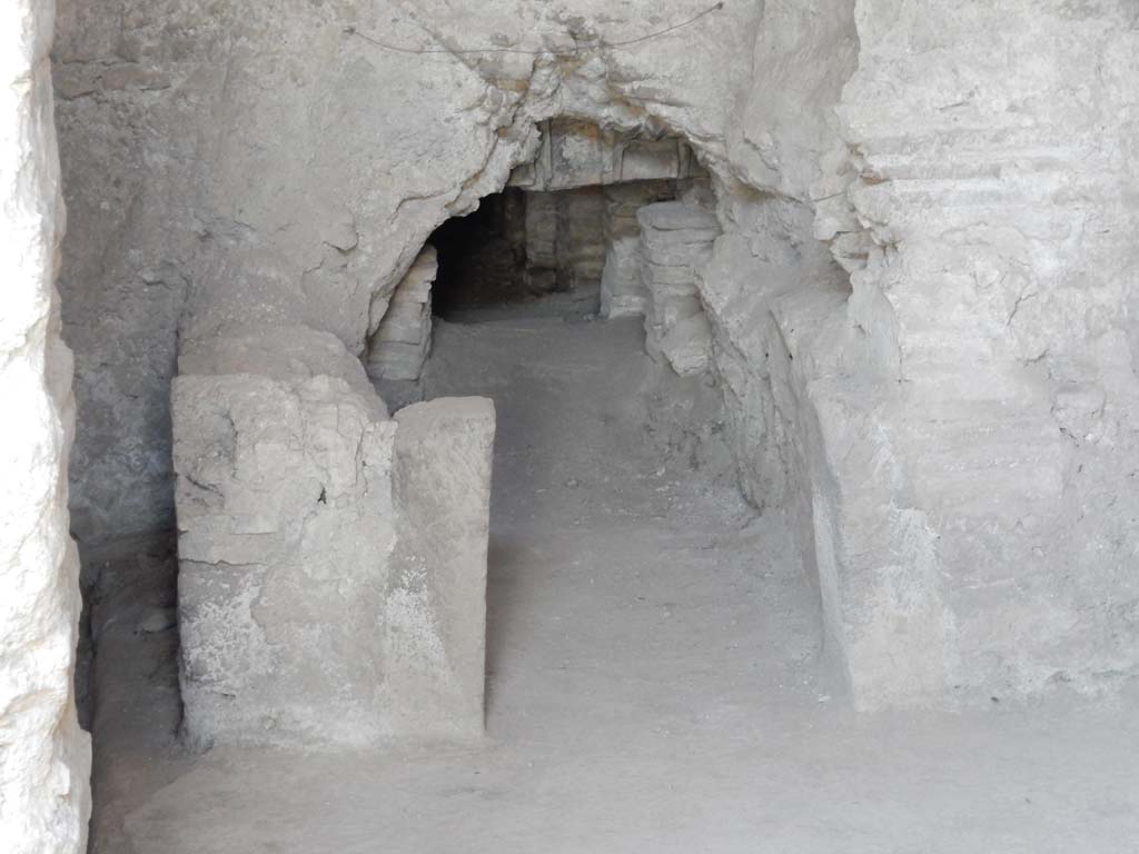 Stabiae, Villa Arianna, June 2019. Room 29, south end of praefurnium or boiler room. Photo courtesy of Buzz Ferebee.