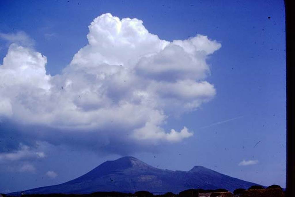 Vesuvius 1972. Photo by Stanley A. Jashemski.
Source: The Wilhelmina and Stanley A. Jashemski archive in the University of Maryland Library, Special Collections (See collection page) and made available under the Creative Commons Attribution-Non-commercial License v.4. See Licence and use details.
J72f0214